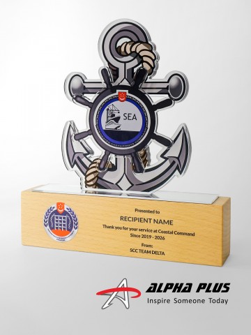 AI - Anchor and Nautical Wheel
