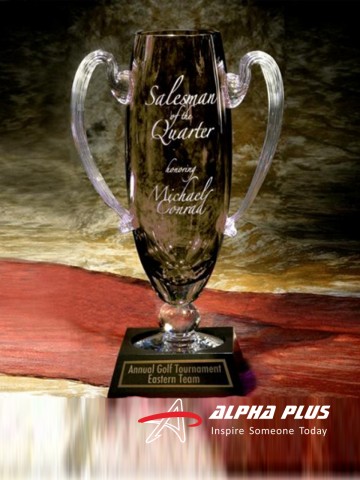 A1703 Smoked Award Cup