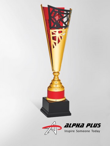 96049A Gold - Red - Black